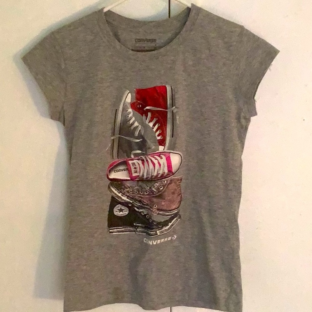 Gray Converse Top